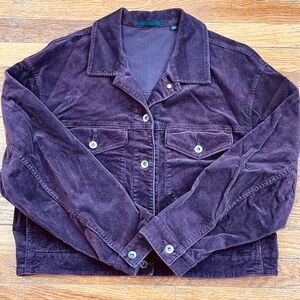 Deep Purple Corduroy Jacket